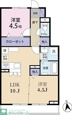 エトワールおおたかの物件間取画像